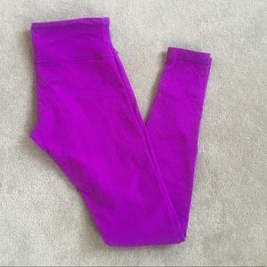 Lulu Lemon Purple Leggings
